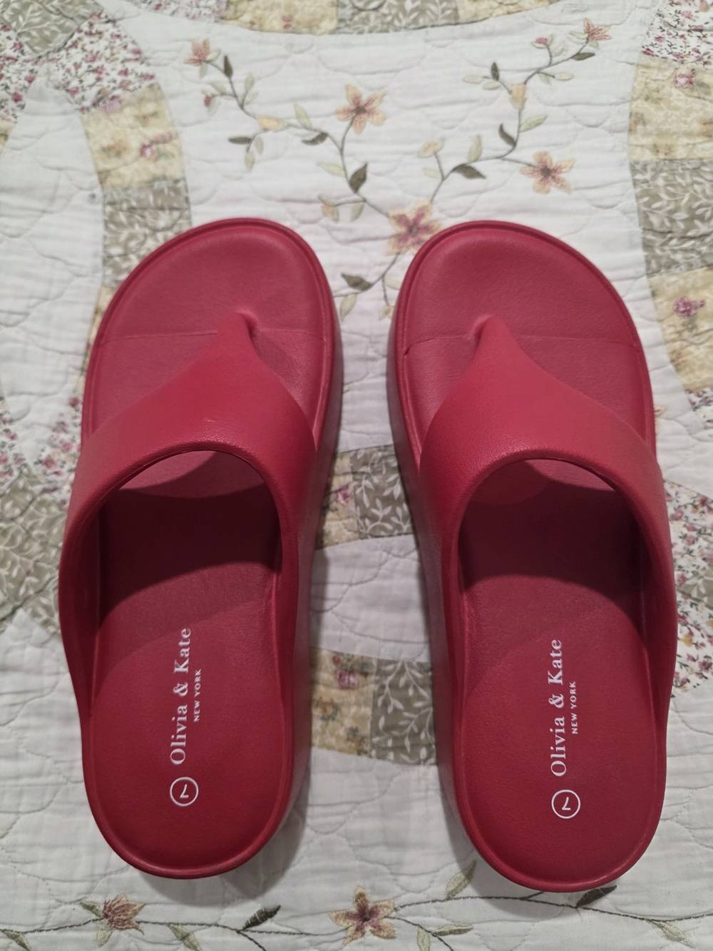 Women's Pink Slide Sandals